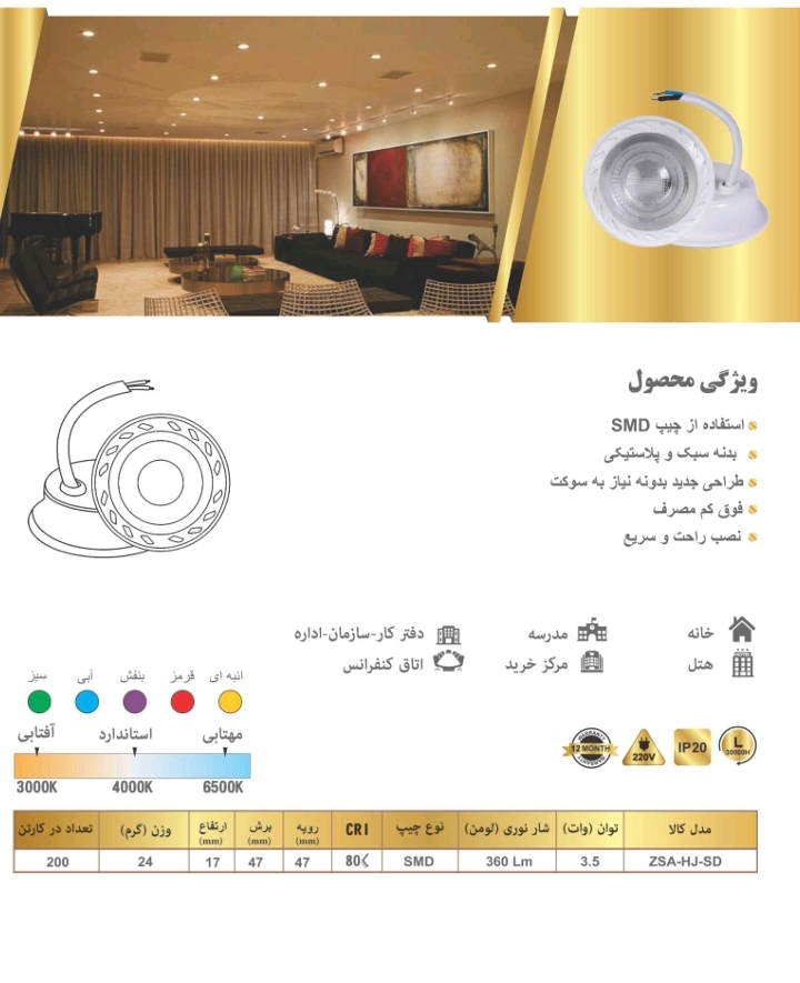 خرید لامپ هالوژن